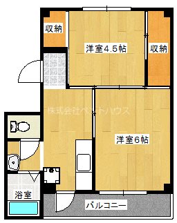 ヴィラナリー国ケ原 間取り図