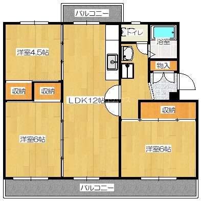 ヴィラナリー狭山 間取り図