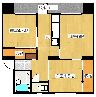 ヴィラナリー柳井 間取り図
