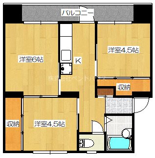 ヴィラナリー柳井 間取り図