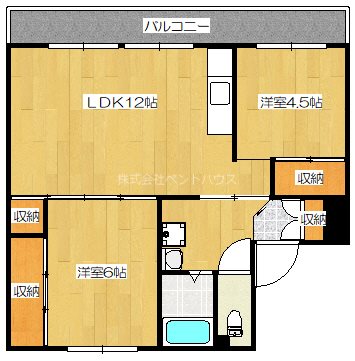 ヴィラナリー菅内 間取り図