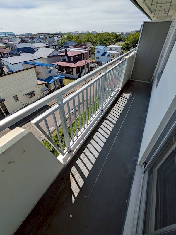 ヴィラナリー釧路 ベランダ