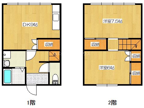 ヴィラナリー米子 間取り図