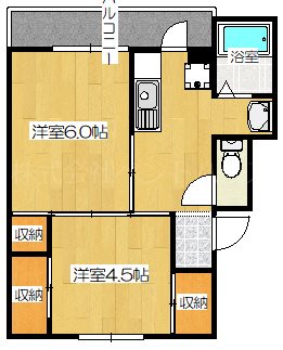 ヴィラナリー中辺路 間取り図