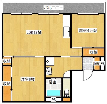 ヴィラナリー菅谷 間取り図