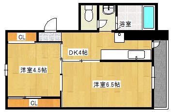ヴィラナリー上郡 間取り図