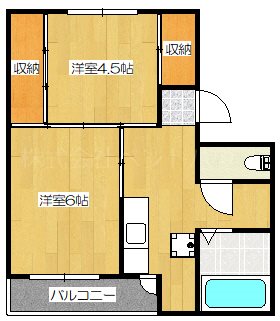 ヴィラナリー豊岡 間取り図