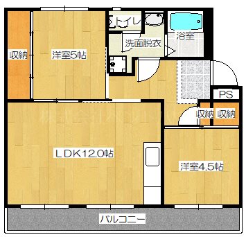 ヴィラナリー千代田 間取り図
