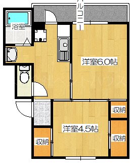 ヴィラナリー中辺路 間取り図