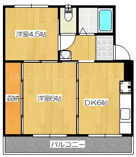 ヴィラナリー三原 間取り図