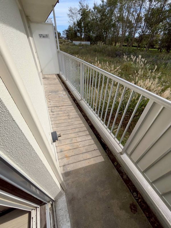 ヴィラナリー苫小牧Ⅱ ベランダ