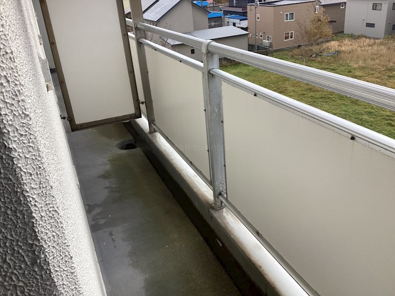 ヴィラナリー稚内 ベランダ