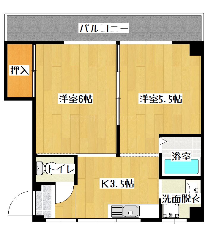 ヴィラナリー下関 間取り図