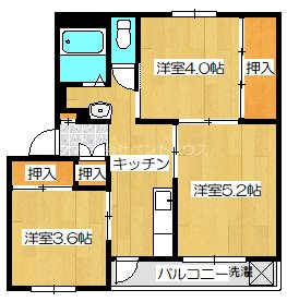 ヴィラナリー折戸 間取り図