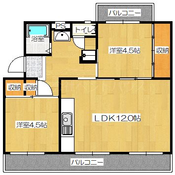ヴィラナリー狭山 間取り図
