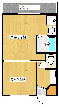 ヴィラナリー切川 間取り図