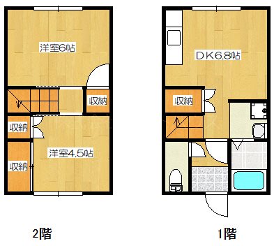 ヴィラナリー米子 間取り図
