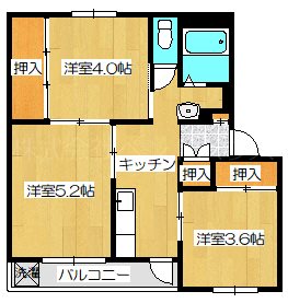 ヴィラナリー折戸 間取り図