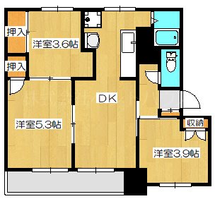 ヴィラナリー折戸 間取り図