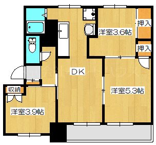 ヴィラナリー折戸 間取り図