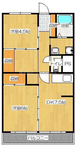 ヴィラナリー高知 間取り図