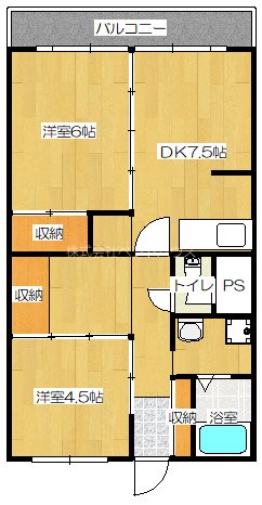 ヴィラナリー高知 間取り図