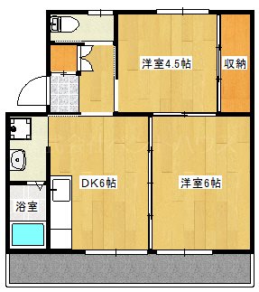 ヴィラナリー五戸 間取り図