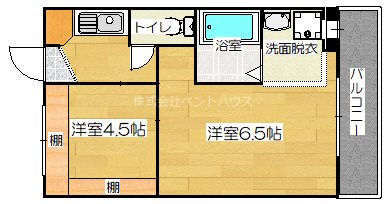ヴィラナリー雲雀ヶ丘 間取り図