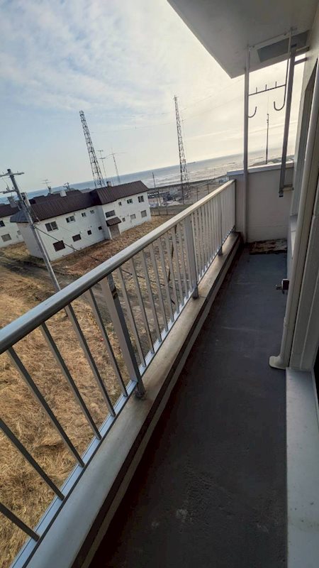 ヴィラナリー釧路Ⅲ1号棟 ベランダ