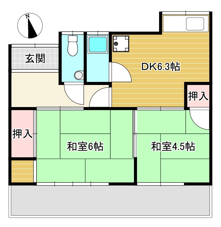 平井6丁目Y邸  間取り