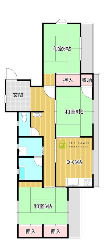 Nベース 間取り
