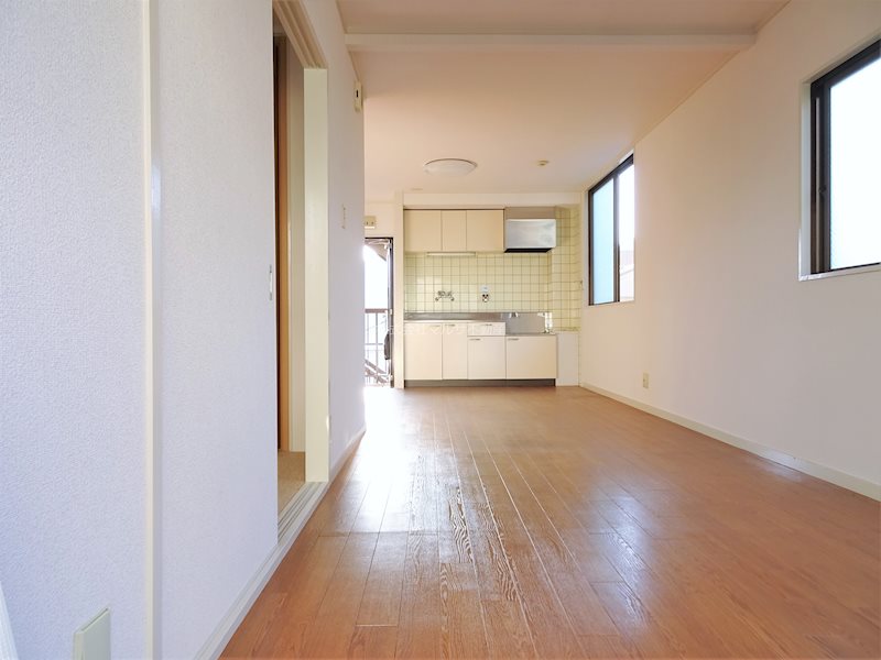 篭池ハイツ リビング