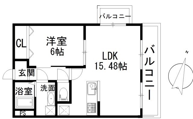 プレジール兵庫駅前 間取り図