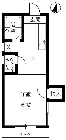 髙橋ハイツ 間取り図