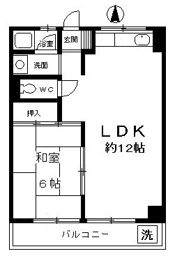 グレース310 間取り図