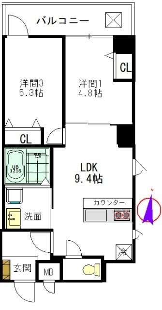 Splendid Tsuza 間取り図