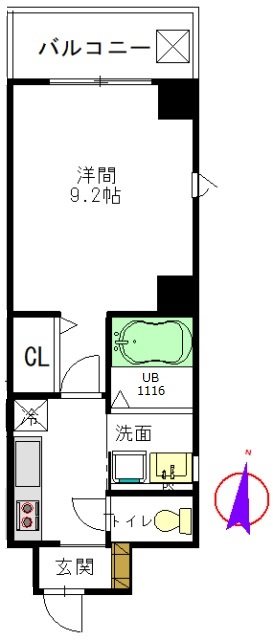 Splendid Tsuza 間取り図