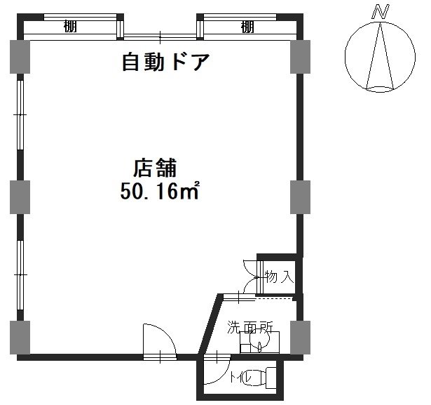 コーポつるや 101号室 間取り