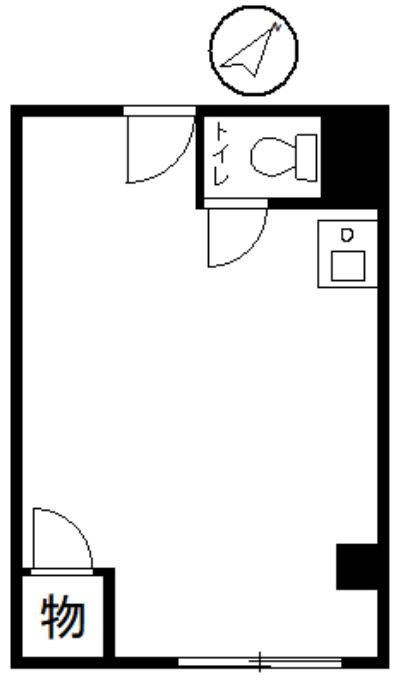 サニーコート日暮 間取り図