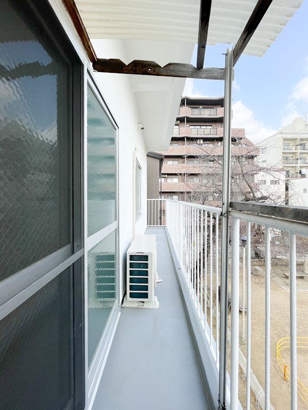 熊内橋ハイツ東 ベランダ