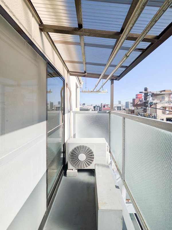 メゾン熊内橋 ベランダ