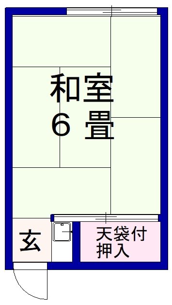 丸忠アパート 間取り