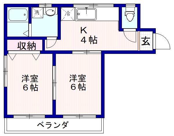 金城共同マンション 間取り