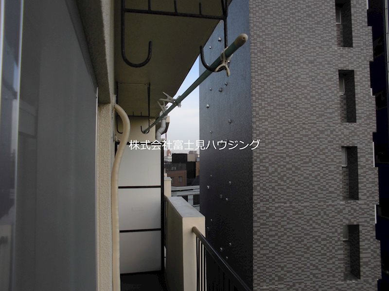 金城共同マンション ベランダ