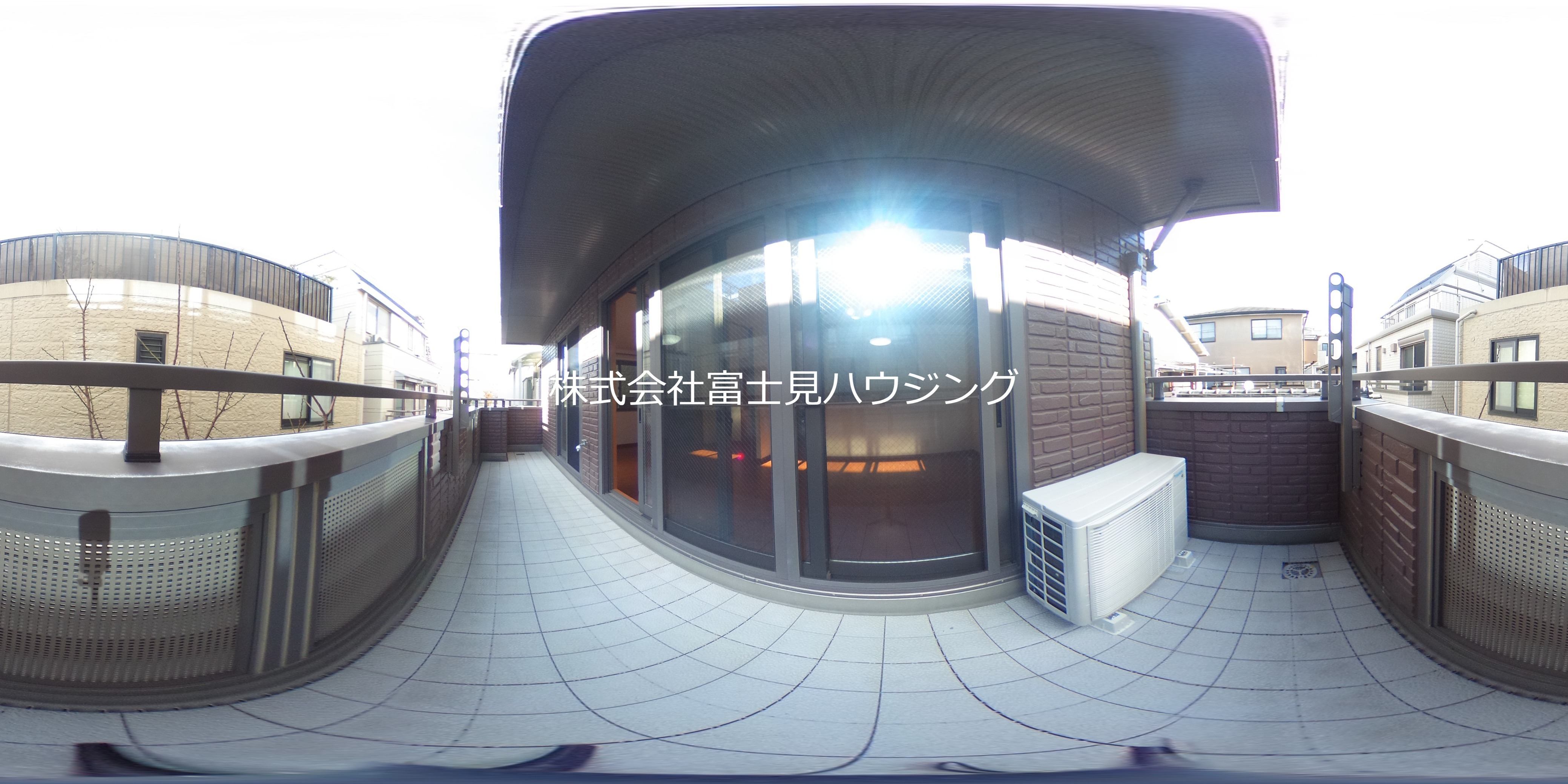 フローラルコート ベランダ