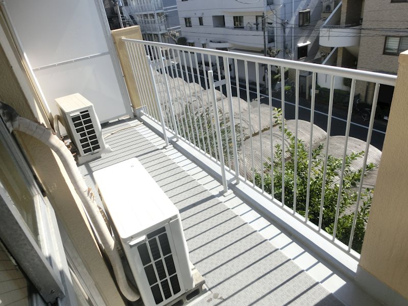 富士見ハイムＳ棟 ベランダ