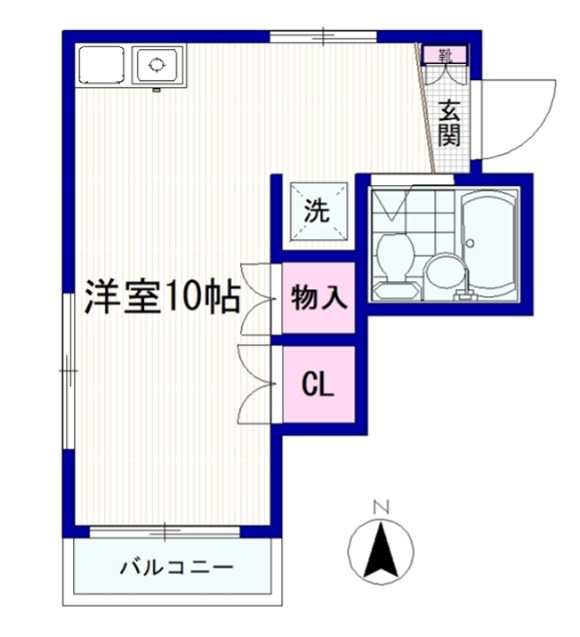 シュロス・ユーリ 間取り