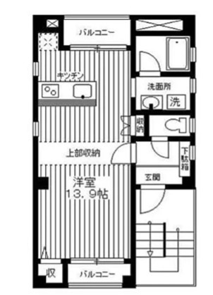 東京都品川区西品川３丁目 間取り