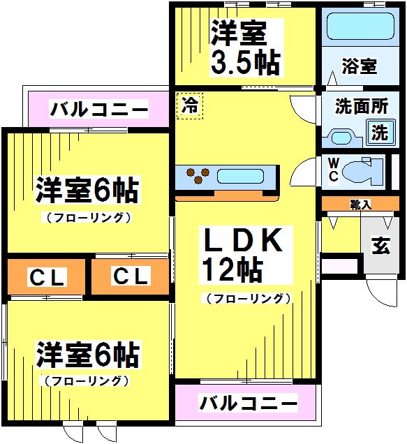 カーサ・デル・ソル 間取り