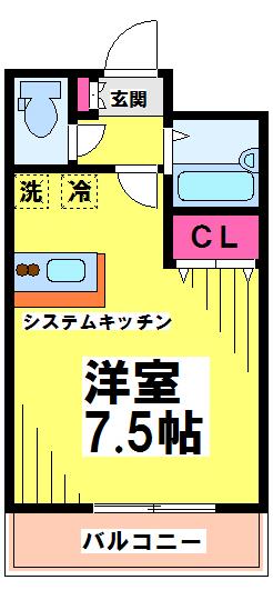 ルポゼ調布 間取り